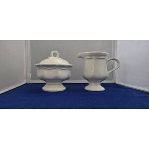 Mikasa French Countryside Sugar & Creamer Set new in box